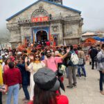Payal Rajput Instagram - Sometimes the best adventures are the ones that are shared with your best friends … #frinedsforlife❤️ #kedharnathdarshan 🙏🏼 Har har Mahadev 🙏🏼 Kedarnath Temple