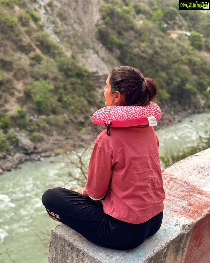 Payal Rajput Instagram - Adopt the pace of nature 🍃 Rishikesh ऋषिकेश
