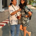 Payal Rajput Instagram - #happymothersday 🌸 Mommy jaan thanks for being my rock ,my strength & my biggest cheerleader 📣 Cheers to the one who gave me life and loves me unconditionally 🧿 Thanks moma bear @nirmal.rajput1 🖤