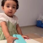 Pearle Maaney Instagram – Appaappaaaaa! Helloooo! Appaaappaaaaa! Tried to bite him … still no reaction 😂