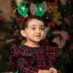 Pearle Maaney Instagram – And… we met a cute little Reindeer🎄❤️