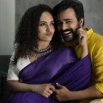 Pearle Maaney Instagram - My first Born ❤️ The best person that happened in my life… @srinish_aravind . Click @lightsoncreations Jewellery x Saree @saltstudio MUA @nizanmakeovers