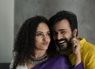 Pearle Maaney Instagram - My first Born ❤️ The best person that happened in my life… @srinish_aravind . Click @lightsoncreations Jewellery x Saree @saltstudio MUA @nizanmakeovers