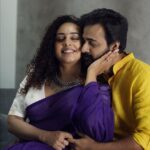Pearle Maaney Instagram - My first Born ❤️ The best person that happened in my life… @srinish_aravind . Click @lightsoncreations Jewellery x Saree @saltstudio MUA @nizanmakeovers