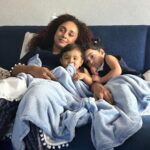 Pearle Maaney Instagram – My Cuddle Buddies… awww!!! My little hearts ❤️
:
PS: if you are wondering how long this lasted… well… not for more than 30 seconds 😂