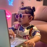 Pearle Maaney Instagram – Nila Busy Editing Our First ever Tech Video on Our Newest Tech Channel. The First Episode will be Out Soon! I need you all to keep yourself comfortably SUBSCRIBED to the Channel. Will be revealing Our Logo Tomorrow For “Pearle Technick” ❤️ Stay Tuned Darlings. Link in Bio. 
.
@nila.pearlish