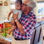 Pooja Kumar Instagram – Happy Birthday Dad! Thank you for always being there for me especially after the difficult delivery of my daughter. You helped me recover and have given so so so much love to my little lady. I can’t thank you enough. Here is us wishing you the best birthday and may all your dreams come true! 🥰 #dad #grandfather #grateful #hindi #india #tamil #telugu