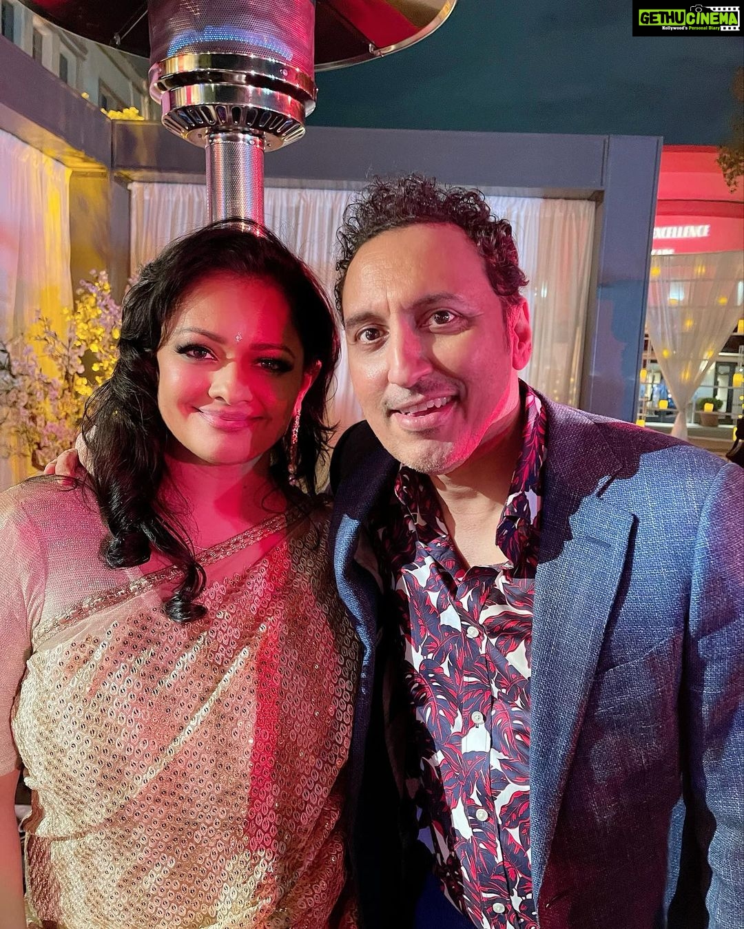 Pooja Kumar Instagram - Thank you to all the hosts for a wonderful event at @paramountpics @psgupta1 for celebrating all the South Asians that are nominated at the Oscar’s and for bringing all of us together! I would have never thought that we would be in front of Paramount Pictures celebrating all we do! Thank you @anjula_acharia @priyankachopra @shrutirya @radhikajones @malala @mindykaling @kalpenn @jazzbeezy @anitachatterbox @agame.pr @_productofculture_ @azizansari @kumailn