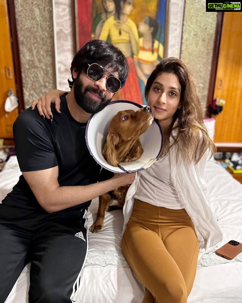 Poonam Dhillon Instagram - Birthday Boy!! Peanut Turns 2 years !! Still a puppy and adorable Baby ,,, brings so MUCH JOY in our lives❤️🥰🙏 . So Blessed and happy to have such a loving adorable Bachaa!!