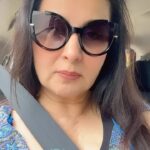 Poonam Dhillon Instagram - Sometimes solitude & serenity are needed!! Relaxing drive near the hills is the answer🎶❤️#serenity #calm #driveinthemountains -#lovenature #enjoylife