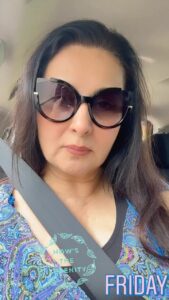 Poonam Dhillon Instagram - Sometimes solitude & serenity are needed!! Relaxing drive near the hills is the answer🎶❤️#serenity #calm #driveinthemountains -#lovenature #enjoylife