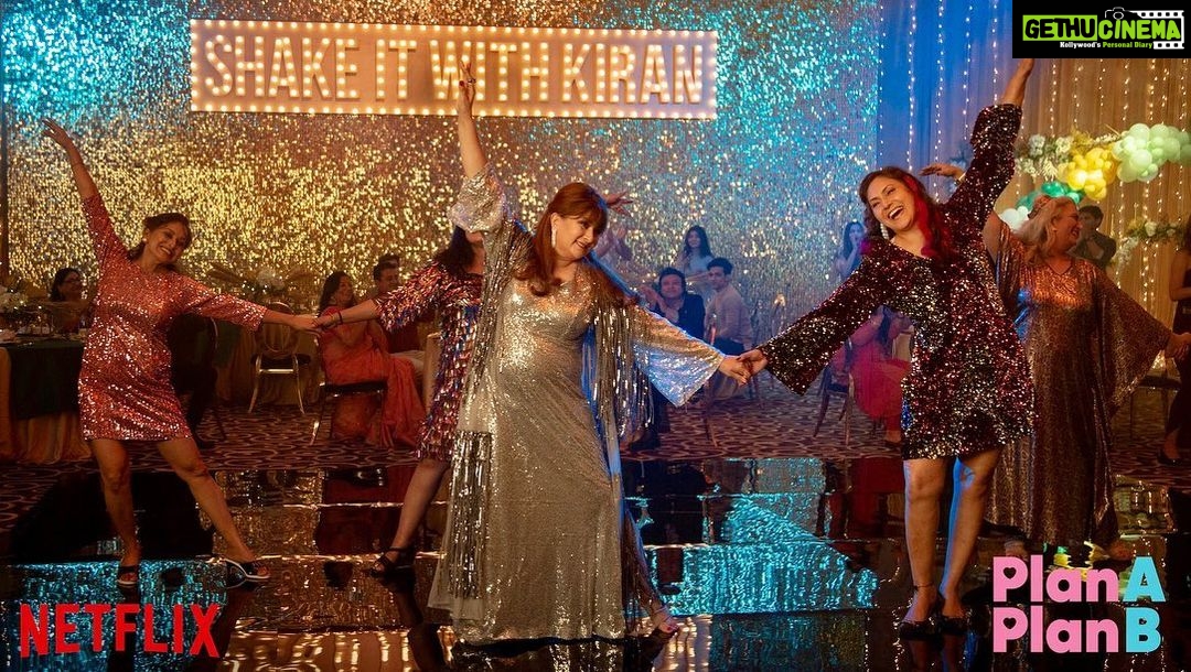 Poonam Dhillon Instagram - Streaming now!!!! Plan A Plan B on NETFLIX!!! Pl do watch - Light hearted, Fun, Nok Jhok & Romance !! @riteishd @tamannaahspeaks @KushaKapila