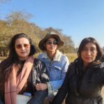 Poonam Dhillon Instagram - Nature is stunning & beautiful. Wild untouched nature is Divine. So blessed to enjoy the nature & wild life at @ranthambore_national_park let us preserve God's gifts and be mindful of how we treat nature 🙏 @ranthambhorepark