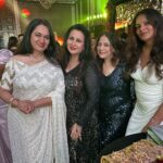Poonam Dhillon Instagram – My sisters @rishmapai & brother in law @hrishikeshpai_bloomivf  Party for her Lovely Daughter @apai314 & son in law @raviparikh2  was the party of the year!!! Real rocking – music / dances & best part was all friends who made it from far and near !! Loved it 🥰 The St. Regis Mumbai