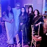 Poonam Dhillon Instagram – My sisters @rishmapai & brother in law @hrishikeshpai_bloomivf  Party for her Lovely Daughter @apai314 & son in law @raviparikh2  was the party of the year!!! Real rocking – music / dances & best part was all friends who made it from far and near !! Loved it 🥰 The St. Regis Mumbai