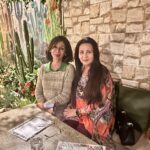 Poonam Dhillon Instagram - A short and sweet trip to chandigarh my very special & beloved @mychandigarhcity @parveendeolbrar @nsscarmelconventchd #chandigarh #citybeautiful #carmelconventchandigarh #friendship