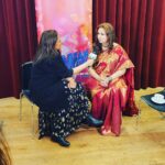Poonam Dhillon Instagram – Feeling very Indian in UK . Love Sarees & specially at UK Asian film Festival where I represent Indian Films with pride. BFI Southbank