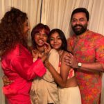 Poornima Indrajith Instagram - Bringing in 2023 ♥️✨🧿 @indrajith_s in @pranaahbypoornimaindrajith #pranaahpret #pranaahman