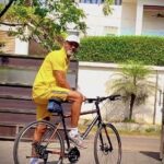 Prabhu Deva Instagram – My new workout CYCLING ❤️