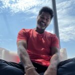 Prabhu Deva Instagram - Smiling in sky