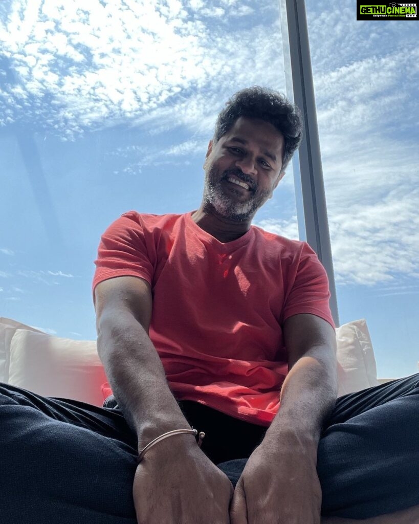 Prabhu Deva Instagram - Smiling in sky