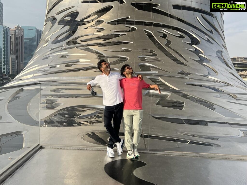 Prabhu Deva Instagram - Future museum DUBAI
