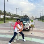 Prabhu Deva Instagram - With my son vacation ❤️❤️❤️