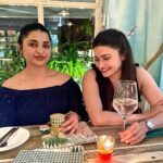 Prachi Deasi Instagram - Belated Happy Birthday @eshadesai 🥂💫🎂🤍🪬 may you always be amused by me 🫠 #happybirthday #happy #birthday #sisters #latergram