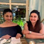 Prachi Deasi Instagram - Belated Happy Birthday @eshadesai 🥂💫🎂🤍🪬 may you always be amused by me 🫠 #happybirthday #happy #birthday #sisters #latergram