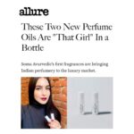 Pragathi Guruprasad Instagram – more than one *pinch me* moment in the last few months and this is certainly one of them…thank you @tayloreglynn for this extremely thoughtful piece on @somaayurvedic fragrance @allure 🌿🖤