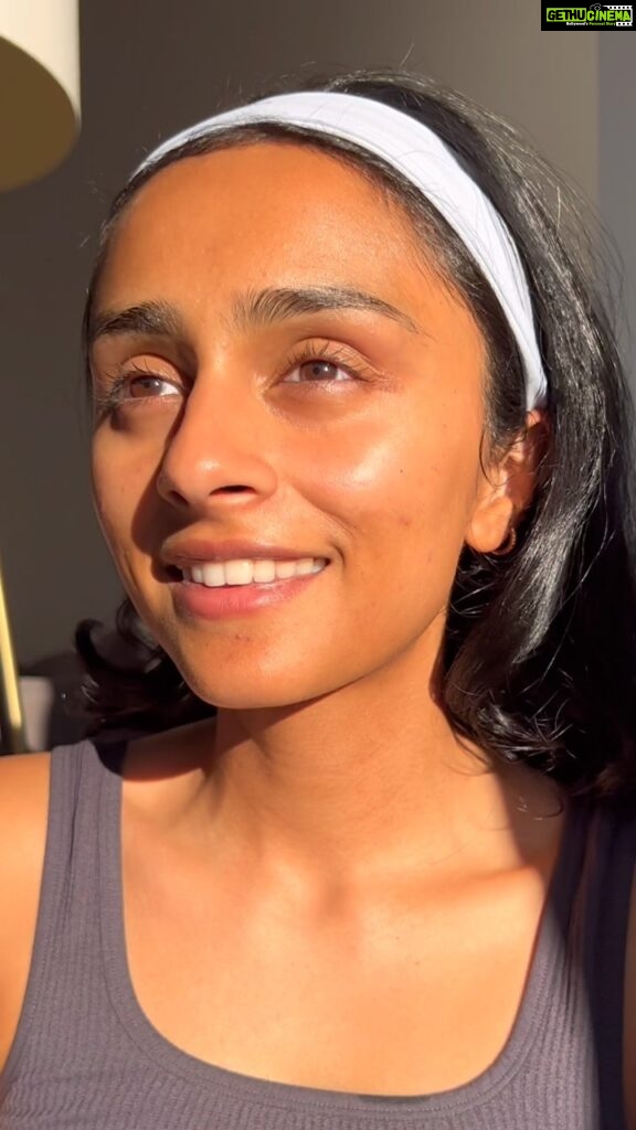 Pragathi Guruprasad Instagram - a full glowing face of @somaayurvedic 🌿 featuring the Vitamin C Serum Anti Aging Cream Under Eye Gel