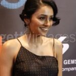 Pragathi Guruprasad Instagram - At the premiere of #MissingMovie -one of the best films I’ve seen in recent times. Thank you @_productofculture_ @capeusa @sonypictures ! Dress: @tai_clothing_llc Jewelry: @aknjewellery Bag: @jacquemus Shoes: @schutz Shot by: @cswongphoto