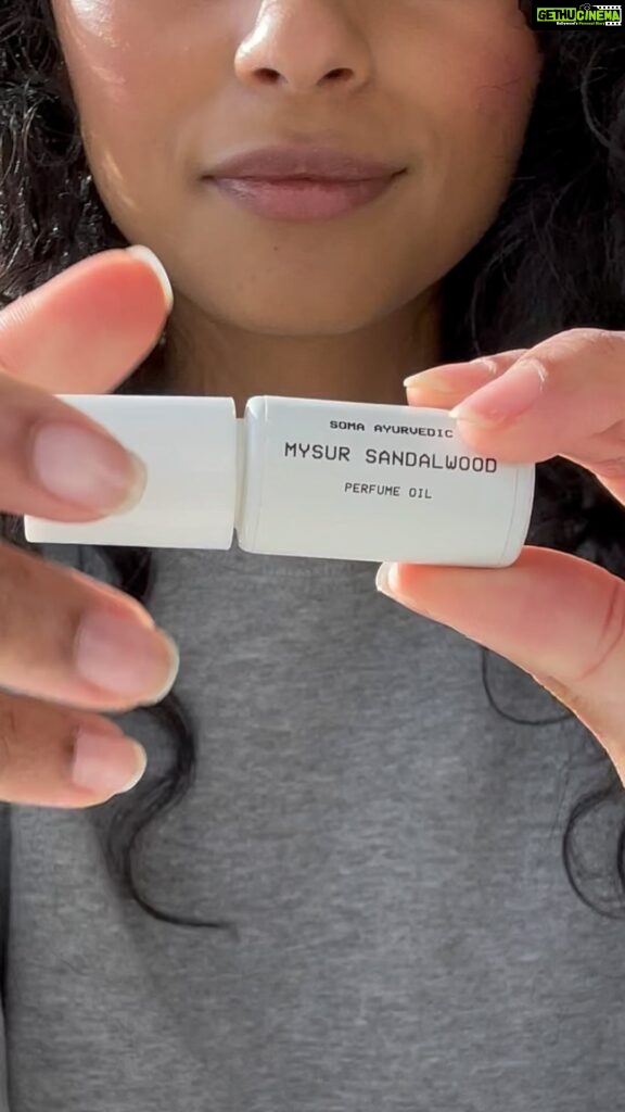 Pragathi Guruprasad Instagram - @somaayurvedic mysur sandalwood doubles as aromatherapy 🌿🧘🏽‍♀
