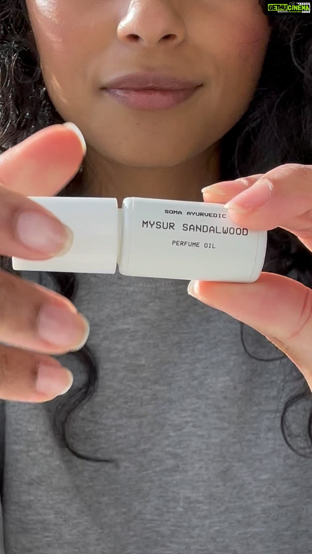 Pragathi Guruprasad Instagram - @somaayurvedic mysur sandalwood doubles as aromatherapy πΏπ§π½ββοΈ