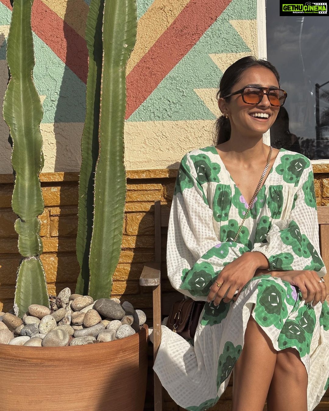 Pragathi Guruprasad Instagram - when the sun comes out ☀️