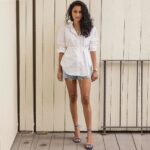 Pragathi Guruprasad Instagram - fitted in @frame 🖤