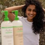 Pragathi Guruprasad Instagram - My curly hair journey has been a long one and @sheamoisture has been there every step of the way! Obsessed with the new SheaMoisture Natural Infusions 100% Virgin Coconut Oil Moisture Boosting Duo from @costco #UnileverPartner