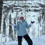 Pragya Jaiswal Instagram - The gorgeous Pragya Jaiswal (@jaiswalpragya) gives us a glimpse of her dreamy vacation in Finland. She shared with Lifestyle Asia that her initial plan was to witness the Northern Lights during her visit to Rovaneimi but she added Helsinki to her itinerary, mesmerised by the beauty of the snow and landscapes in Finland. #TravelWithLSA #PragyaJaiswal