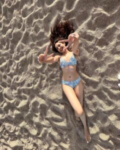 Pragya Jaiswal Instagram - One step closer to summer 🌊☀️ #HelloMarch 💙💙 Costa Brava, Spain