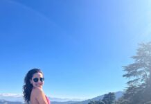 Pragya Jaiswal Instagram - Summer feels in the winter sun☀️🏔️