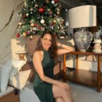Pragya Jaiswal Instagram - Merry Christmas everyoneee 🎅🎄❤️ Wishing you and your loved ones the jolliest season !! Outfit @kostume_county Earrings @the_bling_girll Rings @timelessjewelsby_s Styled by @anshikaav Assisted by @roshiijain Fashion Intern @bhatia_tanisha Clicked by my amazing @flaviagiumua ❣️❣️
