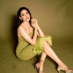 Pragya Jaiswal Instagram – I think I found my color for the year 🍏

Outfit @miakee.official
Earrings @the_bling_girll
Rings @timelessjewelsby_s 
@the_bling_girll
Footwear @eridani.in

Make up @sabakhanmakeup 🪄 
Hair @reemashairdo

Styled By @anshikaav
Team @roshiijain
Fashion Intern @bhatia_tanisha

Shot by the amazing @priyamdhar ✨