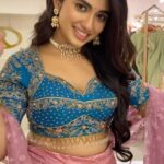 Pragya Nagra Instagram - #joshmeinaaja @officialjoshapp @joshapp.tamil Lehenga @dimahfashion @faridabanu.h Makeup & Hair @teamdiamondartistry @salomirdiamond Jewellery @fineshinejewels