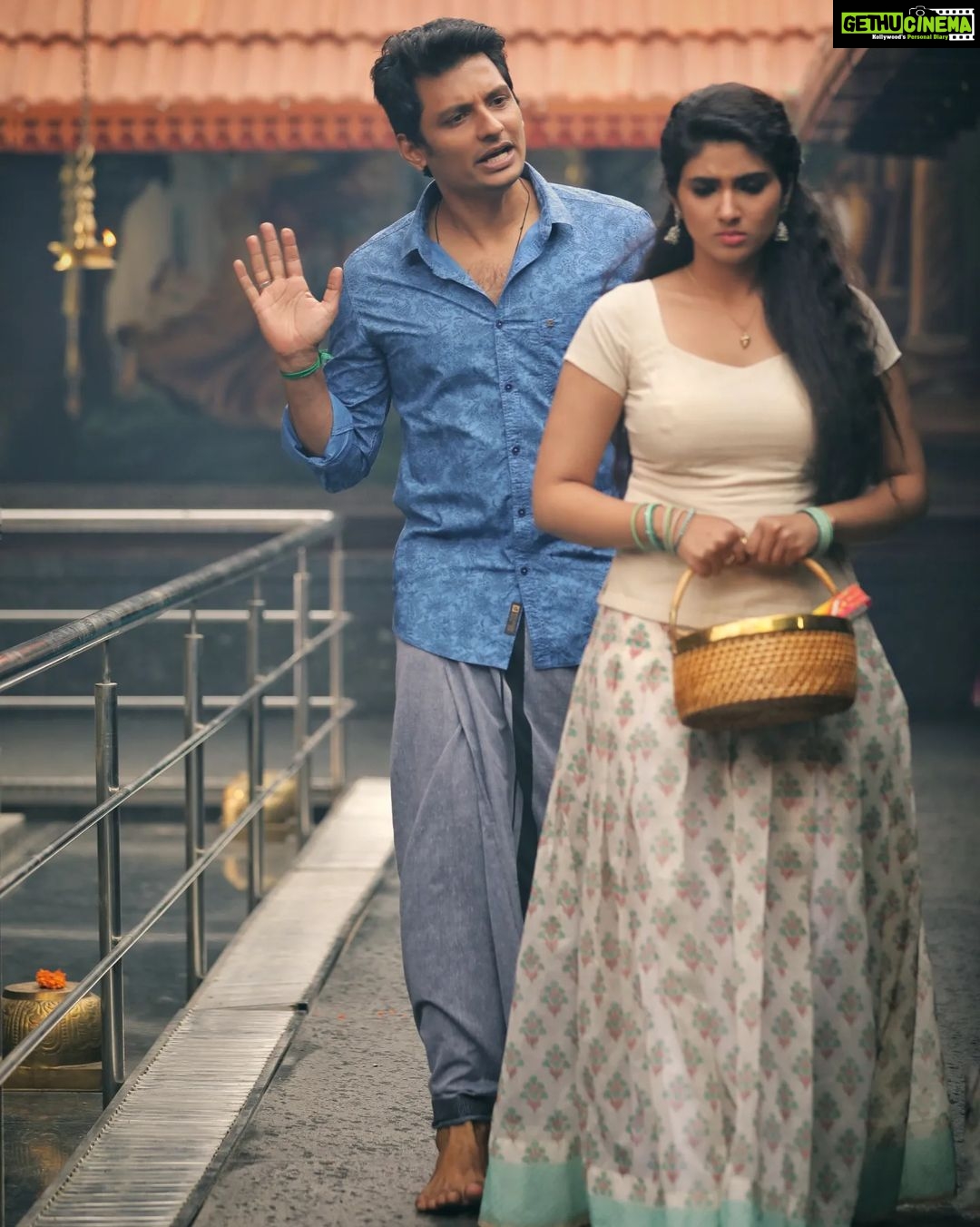 Pragya Nagra Instagram - Happiest Birthday to the most amazing human, my dream-debut hero & a larger-than-life actor @actorjiiva 🥰❤️ Thankyou for this amazing movie together... It still feels unreal that I have got to perform with you, sit next to you in interviews, and learn so much from you! It has been such an enriching experience knowing you! I hope & pray only the best for you...more wonderful characters from you....that you keep entertaining us with your awesome charisma for years to come! Also, you're a strong and beautiful human being!🔥 And I'd always just hope and wish to be a performer of your calibre some day....🥰❤️