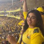 Pragya Nagra Instagram - So here’s when I finally got my jersey…thanks to @que.sera.saraa @zuber.man 💛 @cskfansofficial @chennaiipl #chennaisuperkings #ipl #msdhoni #csk #dhoni #viratkohli #cricket #rohitsharma #klrahul #chennai #mahi #sureshraina #msd #whistlepodu #indiancricketteam #thala #indiancricket #thaladhoni #cskfans #msdians #mahendrasinghdhoni #yellove #teamindia #bcci #thalapathy #sunrisershyderabad #srh #icc #yellowlove @officialjoshapp @joshapp.tamil #joshmeinaaja