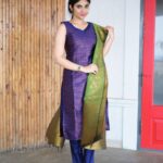 Pragya Nagra Instagram - Beautiful Silk Kurti Set @ival.amali ❤️ PC @sathyaphotography3