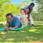 Prakash Raj Instagram - Family time.. winter afternoons in the farm.. bliss 😊😊😊