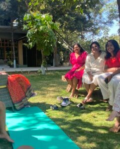 Prakash Raj Instagram - Family time.. winter afternoons in the farm.. bliss 😊😊😊
