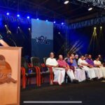 Prakash Raj Instagram - at the inauguration of #Itfok international theatre festival #Thrissur ..spent time watching and interacting with the South African theatre group .. had a great weekend .. good day to you all too