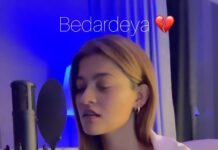 Prakruti Mishra Instagram - Tere ishq ki aag mai jal Kar aye Mehboob , Kuch mai raakh hua , Kuch main Paakh hua. ✍️ . . This beautiful cover is produced by @nakulchugh29 🕊️ . . *Headphones please🌝* #reelsinstagram #reelsvideo #reelkarofeelkaro #reelsviral #prakrutimishra #trendingreels #reelsvideos #reelsexplore